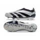 adidas Predator Elite Laceless Cesped Natural Seco Plata Negro
