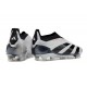 adidas Predator Elite Laceless Cesped Natural Seco Plata Negro