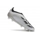adidas Predator Elite Laceless Cesped Natural Seco Plata Negro