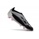 adidas Predator Elite Laceless Cesped Natural Seco Plata Negro Rosa