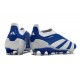 adidas Predator Elite Laceless Cesped Natural Seco Azul Blanco