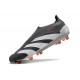 adidas Predator Elite Laceless Cesped Natural Seco Negro Blanco