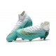 Ronaldo Nike Zapatillas Mercurial Superfly 6 Elite DF FG - Azul Blanco