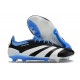Botas adidas Predator Elite FG Negro Blanco Azul