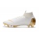 Zapatos Nike Mercurial Superfly 360 Elite FG - Blanco Oro