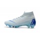 Zapatos Nike Mercurial Superfly 360 Elite FG - Grigio Azul