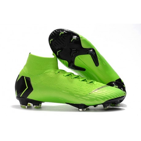 Roca Galleta para justificar Zapatos Nike Mercurial Superfly 360 Elite FG - Verde Negro