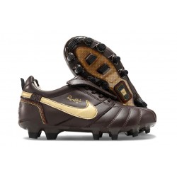 Bota Nike Tiempo Legend 10 Elite FG Marrón Oro