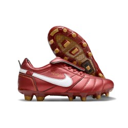 Bota Nike Tiempo Legend 10 Elite FG Rojo Blanco