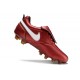 Bota Nike Tiempo Legend 10 Elite FG Rojo Blanco