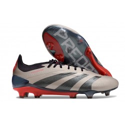 Botas adidas Predator Elite FG Platino Met Aurora Negro Carbón