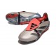 Adidas Predator Elite Foldover Tongue FG Platino Met Aurora Negro Carbón