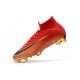 Ronaldo Zapatos Nike Mercurial Superfly 360 Elite CR7 FG - Rosso Negro