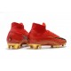 Ronaldo Zapatos Nike Mercurial Superfly 360 Elite CR7 FG - Rosso Negro