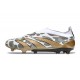 adidas Predator Elite Laceless Cesped Natural Seco Blanco Oro Gris
