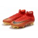Ronaldo Zapatos Nike Mercurial Superfly 360 Elite CR7 FG - Rosso Negro