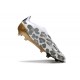adidas Predator Elite Laceless Cesped Natural Seco Blanco Oro Gris