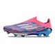 Zapatillas de Futbol adidas F50 + LL FG Solar Azul Ftwr Blanco Solar Rosa