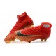 Ronaldo Zapatos Nike Mercurial Superfly 360 Elite CR7 FG - Rosso Negro