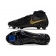 Zapatillas Nike Phantom Luna 2 Elite FG Negro Mtlc Dorado Moneda
