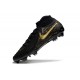 Zapatillas Nike Phantom Luna 2 Elite FG Negro Mtlc Dorado Moneda