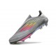 Zapatillas de Futbol adidas F50 + LL FG Gris Rosa Amarillo