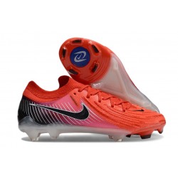 Bota Nike Phantom Luna II Elite L FG Rojo Negro