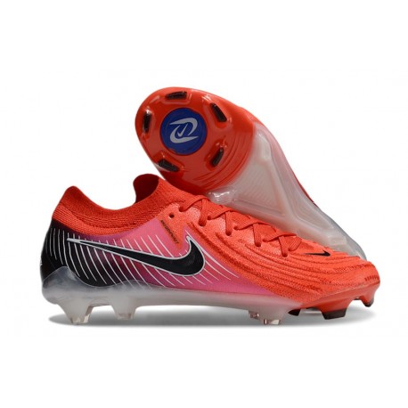 Bota Nike Phantom Luna II Elite L FG Rojo Negro