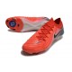 Bota Nike Phantom Luna II Elite L FG Rojo Negro