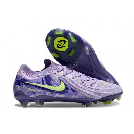 Bota Nike Phantom Luna II Elite L FG Morado Agate Casi Voltio