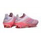 Zapatillas de Futbol adidas F50 + LL FG Rosa Blanco