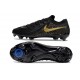 Bota Nike Phantom Luna II Elite L FG Negro Dorado