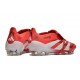 Adidas 2025 Predator Elite FT FG Rojo Lúcido Blanco Negro