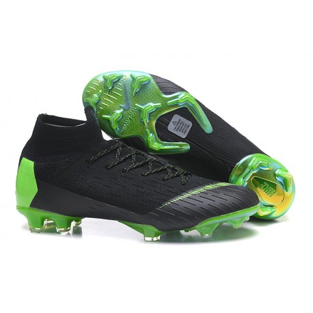 Zapatos Nike Mercurial Superfly 360 Elite FG - Negro Verde