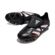 Adidas 2025 Predator Elite FT FG Negro Gris Four Rojo Lúcido