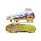 Botas Nike Mercurial Superfly 10 Elite FG Blanco Violeta Amarillo