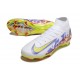 Botas Nike Mercurial Superfly 10 Elite FG Blanco Violeta Amarillo