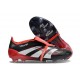 Adidas 2025 Predator Elite FT FG X MOMENTS Negro Blanco Rojo