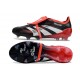 Adidas 2025 Predator Elite FT FG X MOMENTS Negro Blanco Rojo