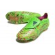Adidas 2025 Predator Elite FT FG Limón Lúcido Rosa Azul Fusion