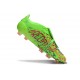 Adidas 2025 Predator Elite FT FG Limón Lúcido Rosa Azul Fusion