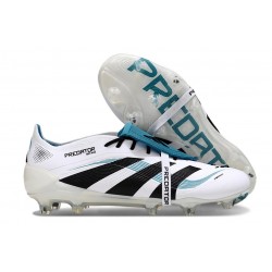 Adidas 2025 Predator Elite FT FG Blanco Negro Ciano