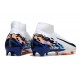 Botas Nike Mercurial Superfly 10 Elite FG Blanco Negro Azul