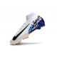 Botas Nike Mercurial Superfly 10 Elite FG Blanco Negro Azul