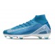 Botas Nike Mercurial Superfly 10 Elite FG Azul Blanco