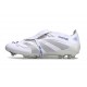 Adidas 2025 Predator Elite FT FG Blanco Plateado Met Bright Royal