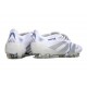 Adidas 2025 Predator Elite FT FG Blanco Plateado Met Bright Royal