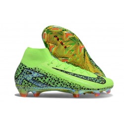 Botas Nike Mercurial Superfly 10 Elite FG Verde Negro