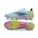 adidas F50 Elite Sin Cordones FG Casi Azul Azul Semilúcido Semi Amarillo Solar