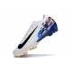 Botas de Futbol Nike Mercurial Vapor XVI Elite FG Blanco Negro Azul